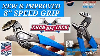 CHANNELLOCK 8" SPEED GRIP 428X Plier Overview