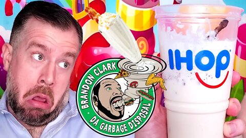 IHOP’S NEW Maple Bacon Milkshake | Delivery VS Dine-In | Brandon Da Garbage Disposal Clark Collab!