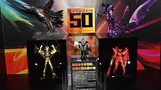 CHOGOKIN 50TH ANNIVERSARY Wing Gundam Zero,Mazinger Z,VF-1J Valkyrie & EVA-01