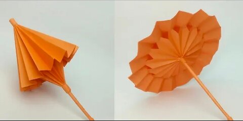 How To Make a Paper Umbrella That Open And Close //Origami umbrella//mini paper umbrella
