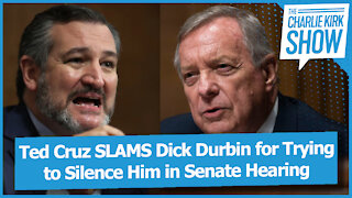 Ted Cruz SLAMS Dick Durbin for Trying to Silence Him in Senate Hearing