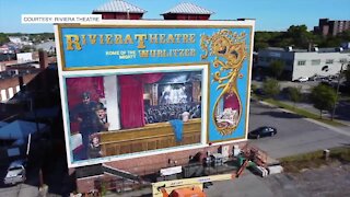 Riviera Theatre mural completed after more than 20 years