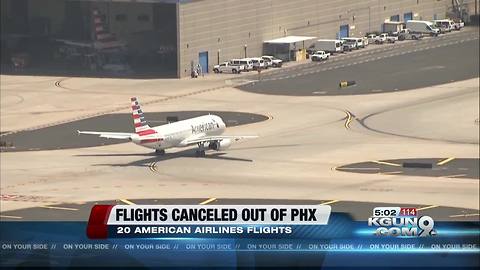 Excessive heat warning in Phoenix affecting flights out of Sky Harbor Airport