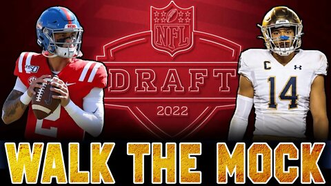 Two Round 2022 NFL Mock Draft w/ Viewers | Walk The Mock