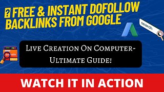 🔥 Get High-Quality DOFOLLOW Backlinks for Free: Google's Secret Revealed🎯