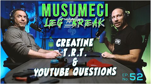 Mikey Musumeci Destroys A Guys Leg, Creatine, TRT, and more