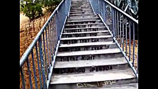 Echo Park stairs Los Angeles California