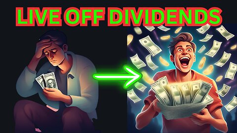 The Fastest Way You Can Live Off Dividends! ($2900 / month)