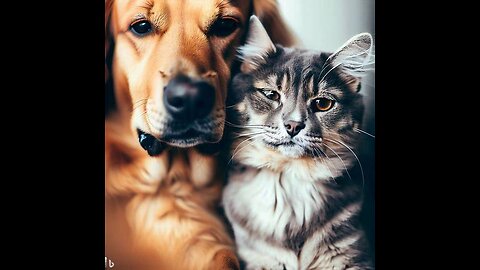 Unlikely Friendship: Astonishing Cat and Dog