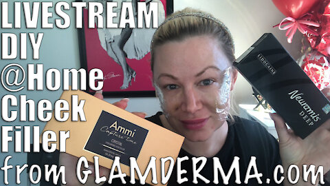 Livestream DIY at Home Cheek Filler from www.glamderma.com | Code Jessica10 saves you 10% off