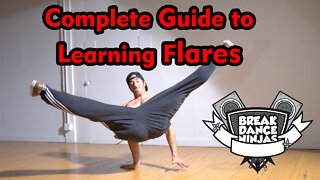 Breakdancing Ninja - How to Flare