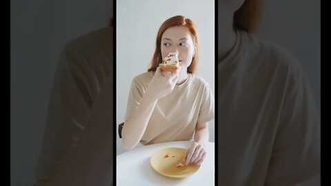 Belly Stuffing, Eating, Girl, Free Stock Footage 4k Free Download #Short #13