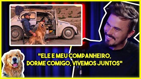 JESSE E SHURASTEY FALA DE COMO ERA O COTIDIANO DO CACHORRO DENTRO DO FUSTA NAS AVENTURAS #8minutos