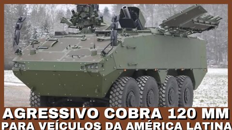 Ruag Aposta No Seu Agressivo Cobra Mortar System 120 mm Para Veículos Na América Latina-COBRA 120 MM