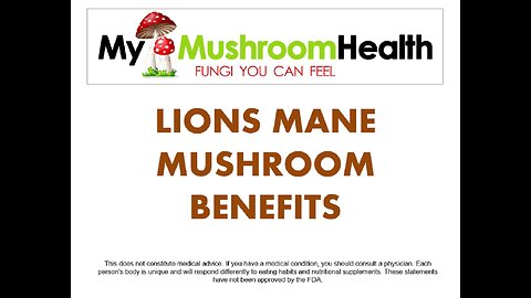 Lions Mane Mushroom Benefits