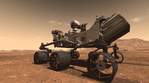 Mars Science Laboratory Curiosity Rover Animation