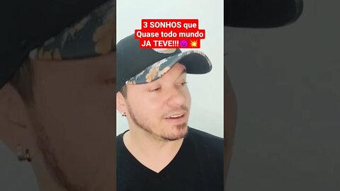 3 sonhos que quase todo mundo já teve!!!😈👾👾💥