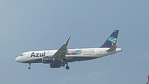 Airbus A320NEO PR-YSE vindo de Boa Vista para Manaus