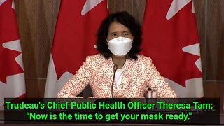 🇨🇦 CHIEF PUBLIC HEALTH OFFICER THERESA TAM: "NOW IS THE TIME TO GET YOUR MASK READY."