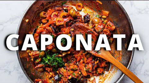 Eggplant Caponata - Best Summer Eggplant Recipe!