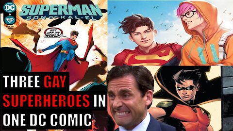 Three GAY Superheroes in One DC Comic (DC SJW Propaganda Continues)