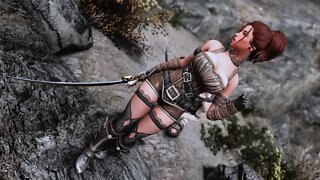 Skyrim Colovian Leather Armor and Outfit - CBBE 3BA/UNP/BHUNP LE/SE