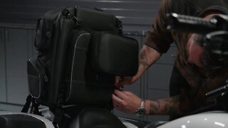 Rider Backrest Pad | Onyx Premium Luggage