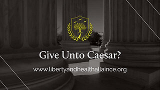 Give unto Caesar?