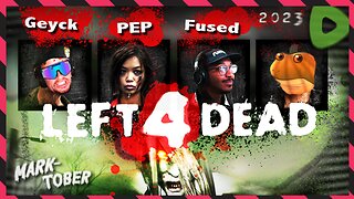 Pep, Geyck, Aegis and the frog Diversify the Apocalypse ||||| 10-28-23 ||||| Left4Dead2 (2009)