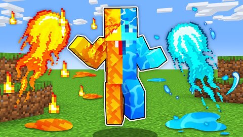 Minecraft but Your Body Changes ELEMENTS!