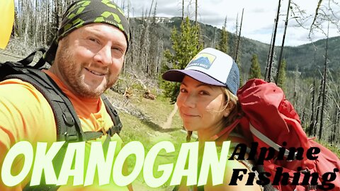 |4K| Hiking to Fish Okanogan Alpine Lake #Washingtonstate
