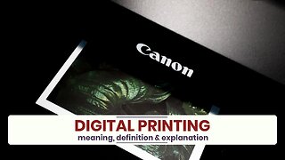 What is DIGITAL PRINTING?