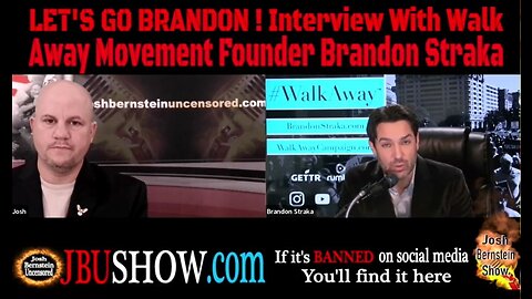 LETS GO BRANDON!!! MY INTERVIEW WITH WALK AWAY MOVEMENT FOUNDER AND PATRIOT BRANDON STRAKA