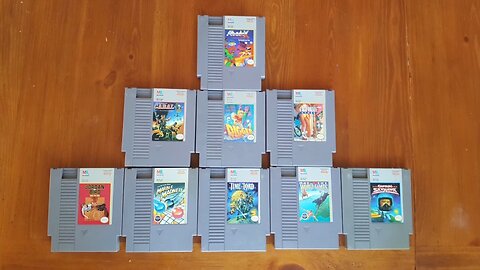 Milton Bradley NES Nintendo Games