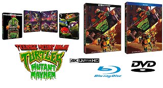 Teenage Mutant Ninja Turtles: Mutant Mayhem [4K UHD Steelbook / Blu-ray] Links Included