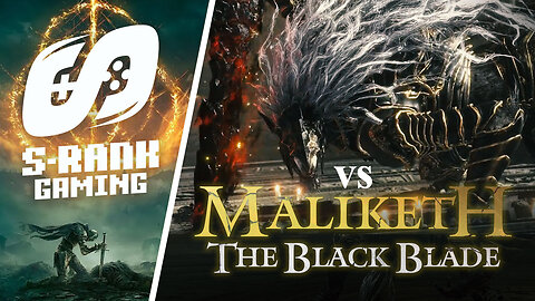 S-Rank VS Maliketh The Black Blade - Elden Ring - Solo