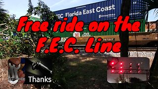 FEC train ride Jacksonville to Ft. Lauderdale
