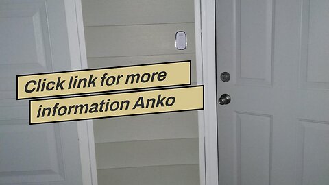 Click link for more information Anko Wireless Doorbell, Plug and Play Waterproof Door Bell Kit;...
