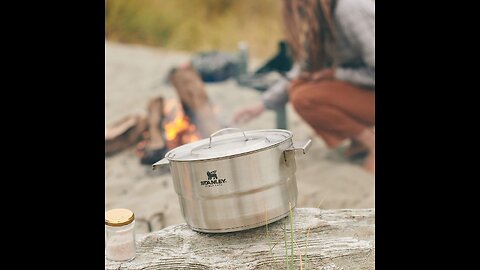 Stanley Even Heat Camp Pro Cookset, 11-Piece Camping Cookware Set with Stainless Steel Pots and...
