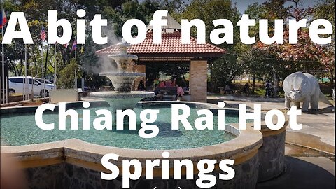 HOT SPRINGS IN CHIANG RAI, THAILAND