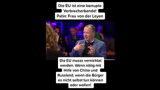 DIE EU IST EINE KORRUPTE VRRBRECHERBANDE