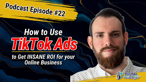 INSANE ROI for Online Coaches & Businesses with TikTok Ads with Drew Donaldson
