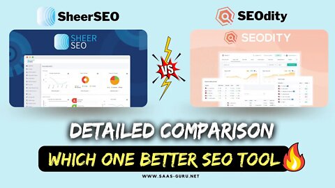 SheerSEO vs SEOdity Comparison | Which 1 is Better Ahrefs/Semrush Alternative?