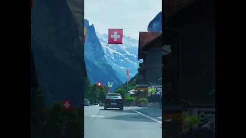 Drive through Lauterbrunnen Valley in Switzerland! … Travel Hotels Flights Vacation Trip Travel