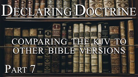 【 Comparing the KJV to Other Bible Versions 】 Pastor Roger Jimenez | KJV Baptist Preaching