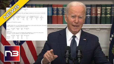 This Poll Should Bring Biden To His KNEES IN TEARS If He Can Even Comprehend It