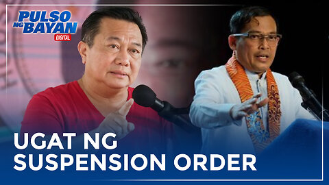 PANOORIN | Cong. Pantaleon, ibinahagi ang naging ugat ng suspension order kay Governor Edwin Jubahib