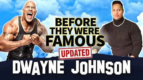 Dwayne Johnson | Before They Were Famous | Updated 2019