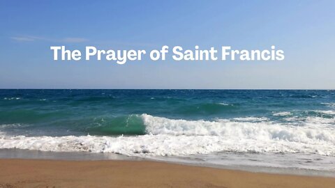 Prayer of Saint Francis | Addiction, Sobriety, Recovery