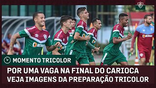 FLUMINENSE TREINA FORTE PARA CONQUISTAR A VAGA NA FINAL DO CARIOCA